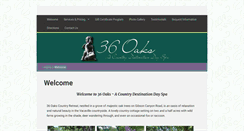 Desktop Screenshot of 36oaks.com